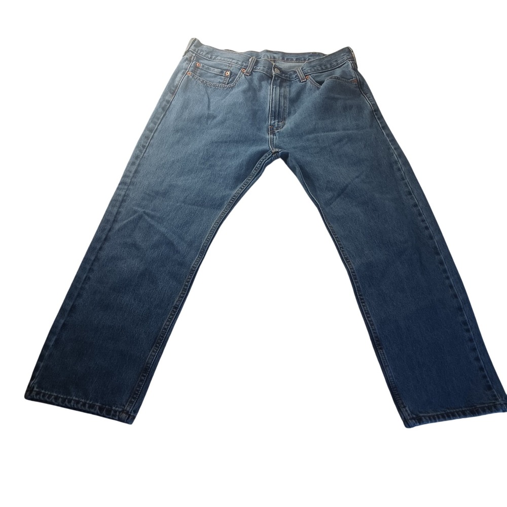 Levis 505 Regular Fit 00505-4891 Mens 38x29 Big & Tall‎ Straight Leg Blue Jeans